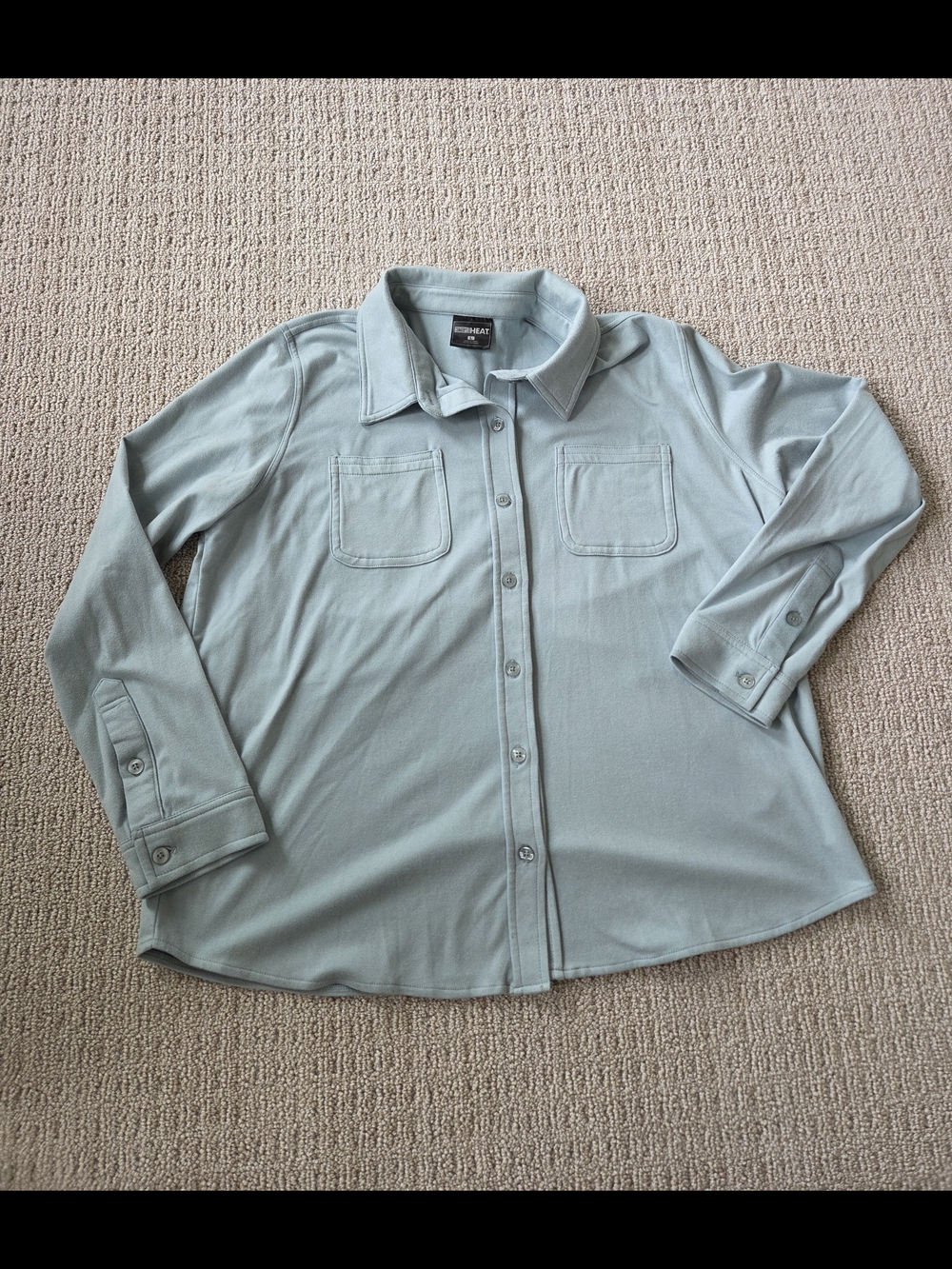 32 Degrees Heat Long Sleeve Button Down Shirt